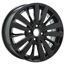 Honda Fit 16" Gloss Black (Set of 4)
