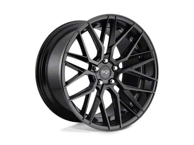 Niche Gamma Matte Black Wheel; 19x8.5; 35mm Offset